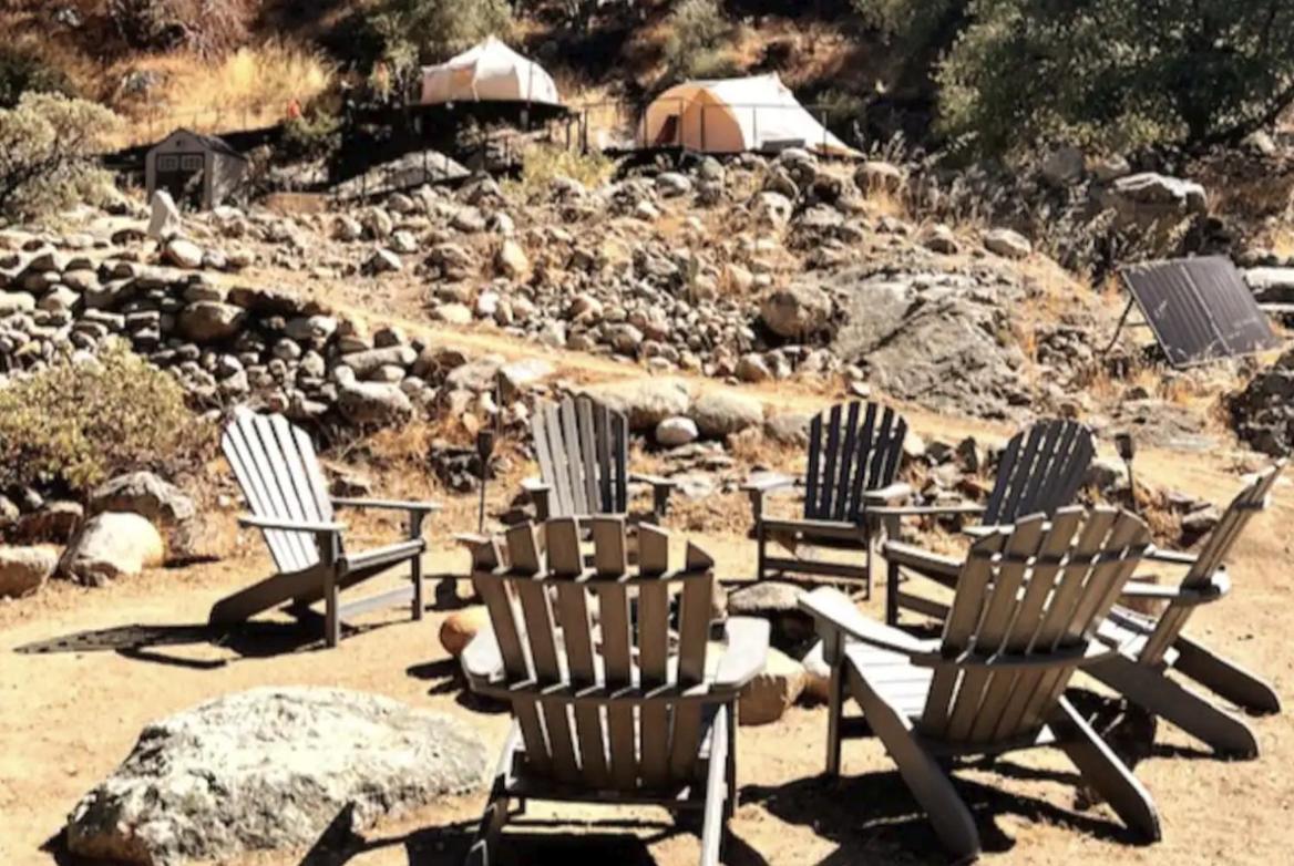 Paradise Ranch Inn - Liberated Tent Three Rivers Buitenkant foto