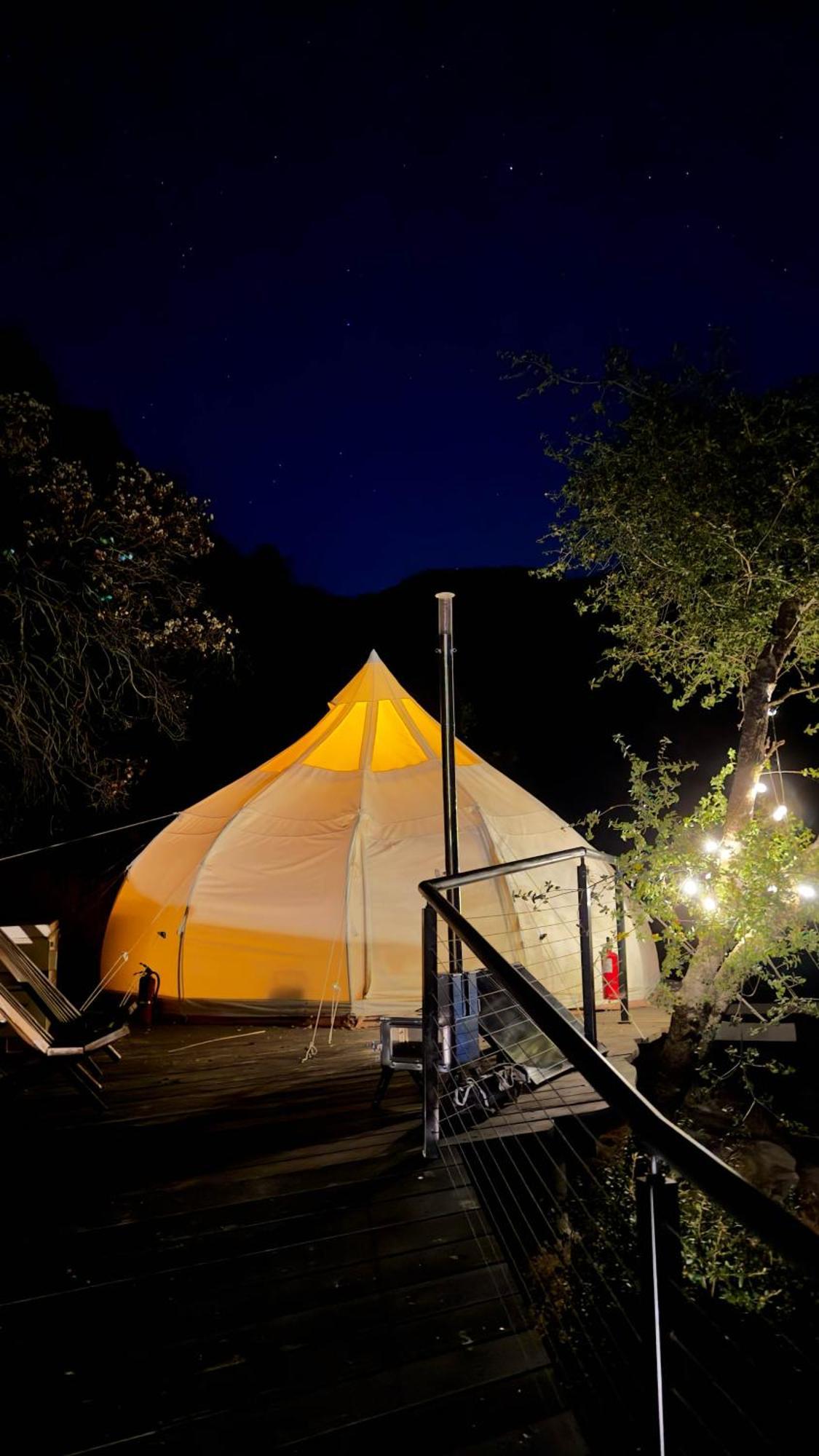 Paradise Ranch Inn - Liberated Tent Three Rivers Buitenkant foto