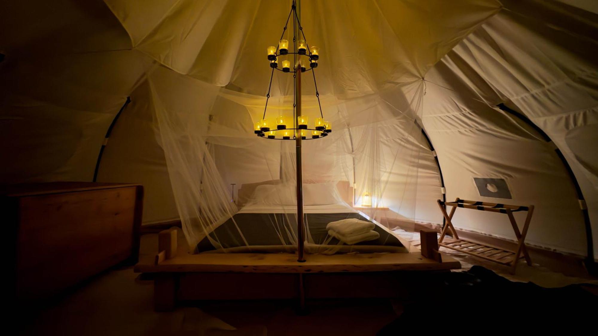 Paradise Ranch Inn - Liberated Tent Three Rivers Buitenkant foto