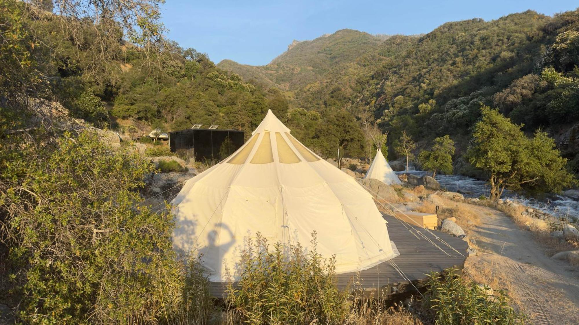 Paradise Ranch Inn - Liberated Tent Three Rivers Buitenkant foto