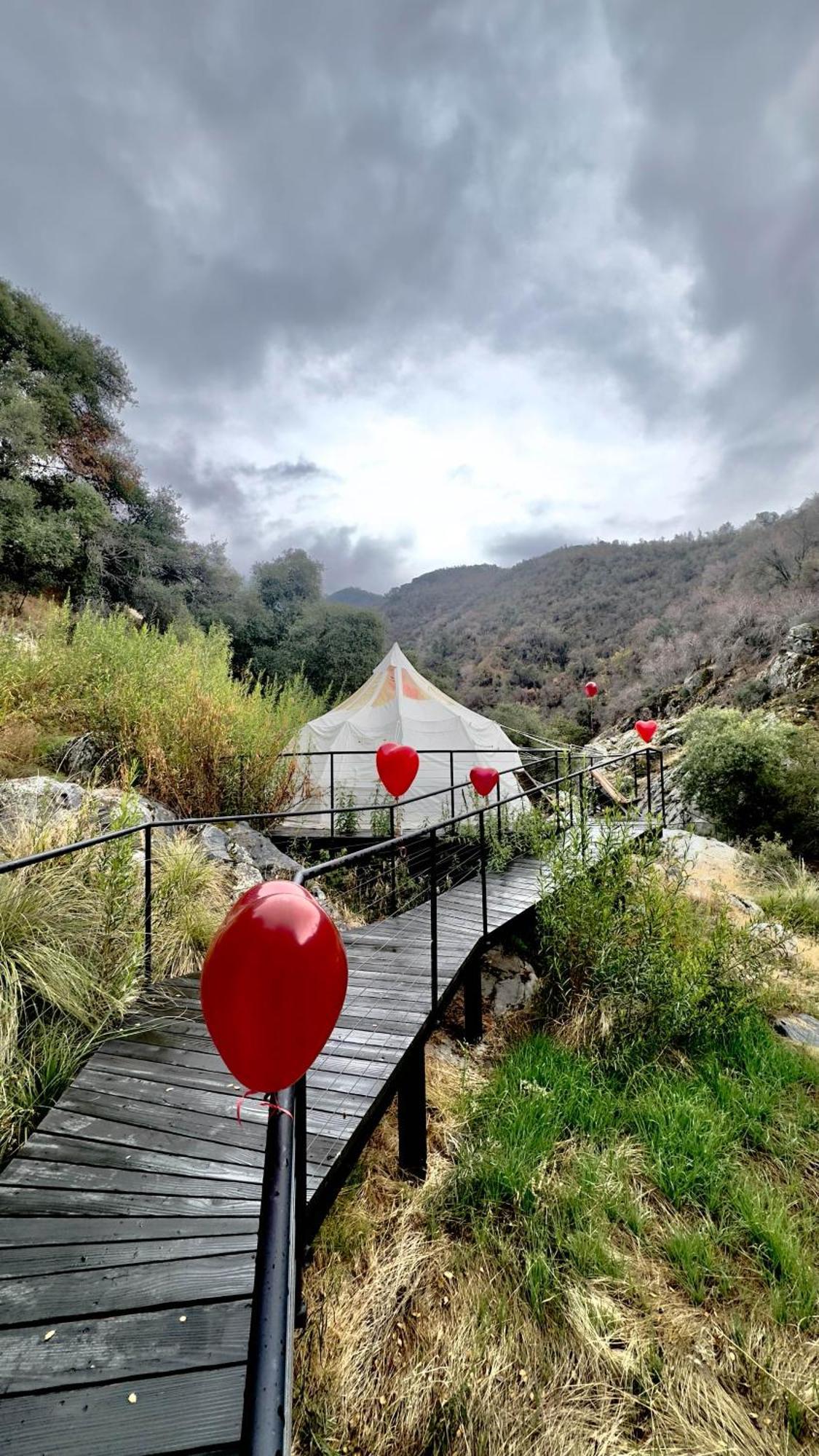 Paradise Ranch Inn - Liberated Tent Three Rivers Buitenkant foto